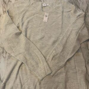 GAP Light Gray Crewneck Sweater